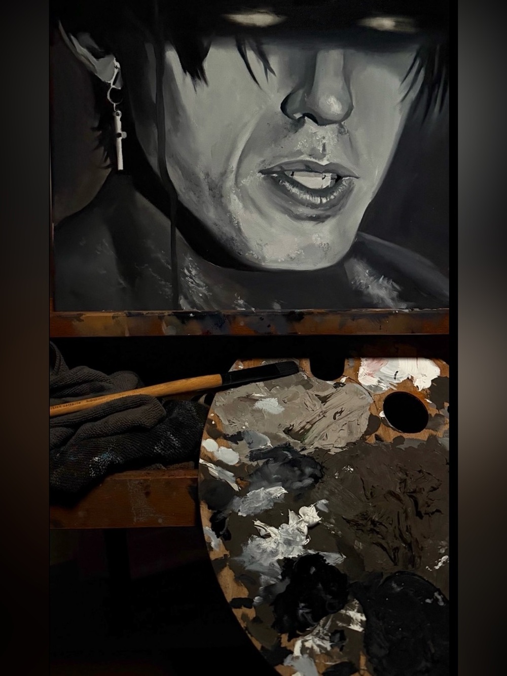 Falling In Reverse Oil Canvas Painting